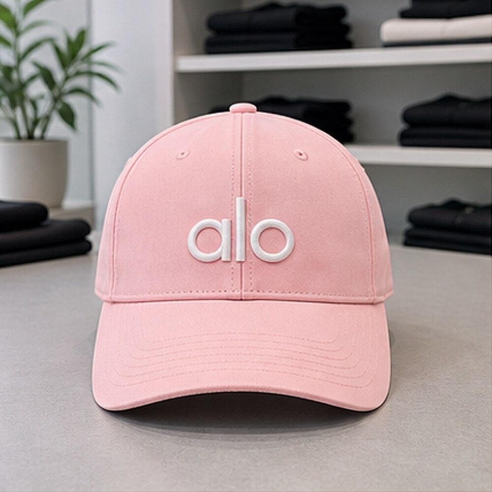 ALO Yoga Pink Travel Baseball Cap Hat NWT